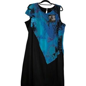 Iman Sleeveless Knit Women's Dress Size 2X NEW